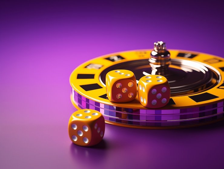 Stacked wolf symbols on Wolf Gold reel
